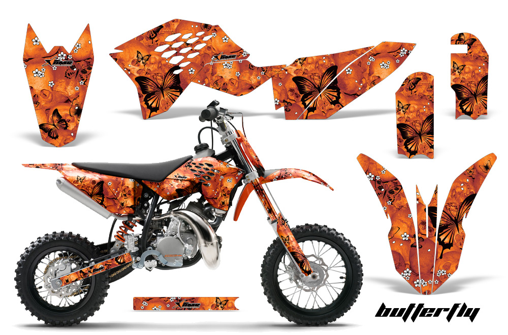 KTM-SX50 09-12 Graphics Kit Decal Butterfly O